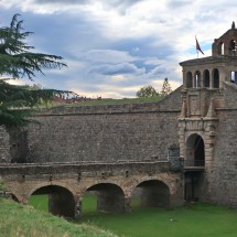 Entrance of the fortress Ciudadela de Jaca